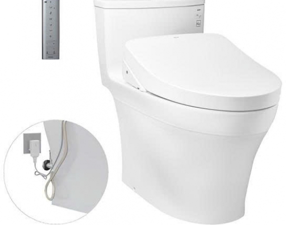 Bồn Cầu Điện Tử TOTO MS885CDW11 WASHLET dòng S7 TCF4911Z
