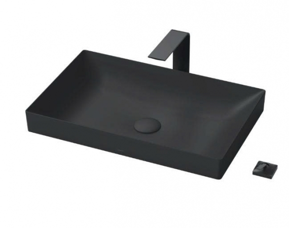 Chậu lavabo màu đen TOTO LT4716G17#MBL