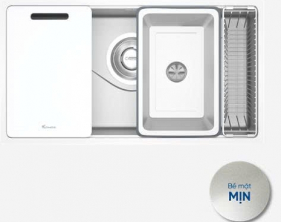 Chậu rửa bát 1 hố Konox Tari 8748SM