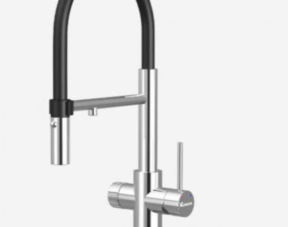 Vòi rửa bát cần mềm KONOX Tema Chrome