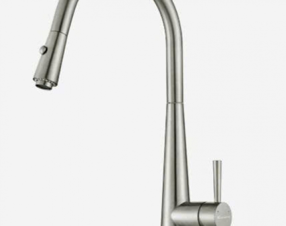 Vòi rửa bát dây rút inox mờ KONOX KN1901N