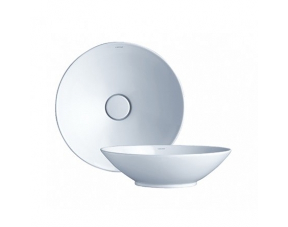 Chậu Rửa Lavabo Đặt Bàn Caesar L5221 Nắp Sứ