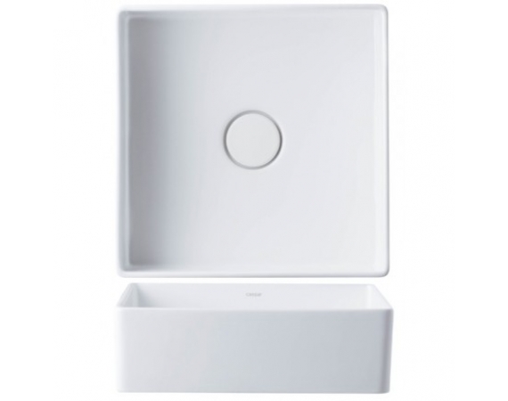 Chậu Rửa Mặt Lavabo CAESAR LF5252 Đặt Bàn Vuông