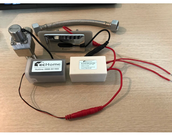 Van xả cả m ứng tiểu nam Techome A2905 (linh kiện thay thế tất cá các van liên tiểu bị hỏng cảm biền của các hãng Toto,Inax,American,Caesar,Viglacera,Daelim,Bravat,Koler,....)