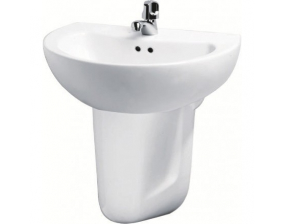 Chậu Lavabo Caesar Chân Ngắn L2150/P2441