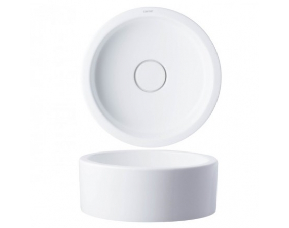Chậu Rửa Lavabo CAESAR LF5232 Đặt Bàn Nắp Sứ