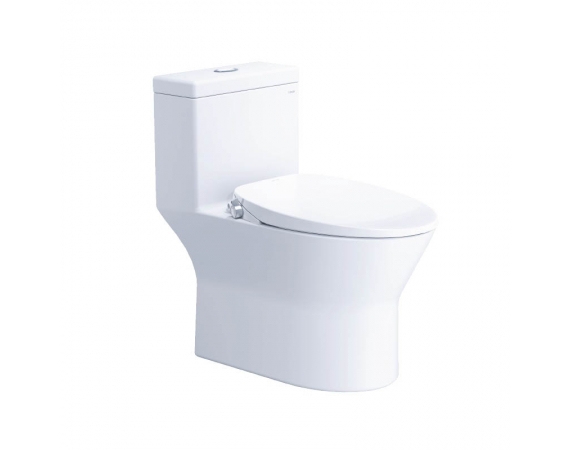 Bồn cầu nắp rửa lạnh CAESAR C1374F + TAF060