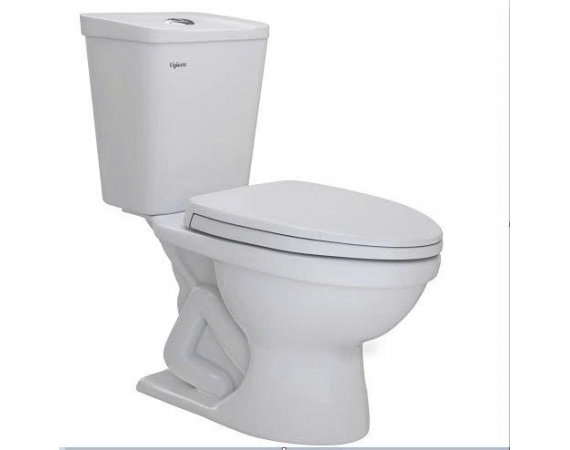Bồn cầu 2 khối Viglacera VT34 nắp thường