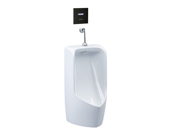 Bệ Tiểu Nam Treo Tường kèm van xả cảm ứng Caesar U0282 + A654 (van âm tường)