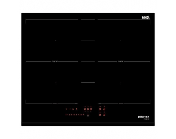 Bếp từ Kocher DI-866GE - nhận diện vùng nấu