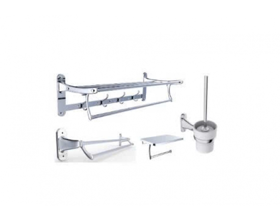 Bộ phụ kiện nhà tắm 4 món JOMOO 934616-1B1-1