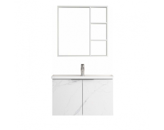 Bộ tủ chậu lavabo bằng nhôm JOMOO A2408-74AC-1