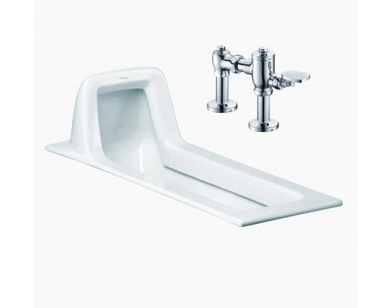 Bộ xả gạt tay bồn cầu Caesar C1230 + BF525A