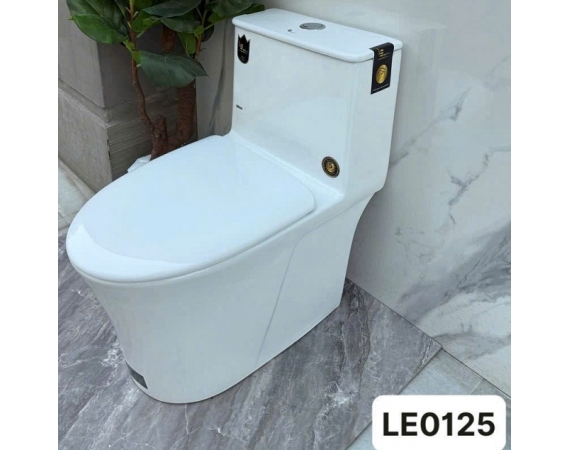 Bàn cầu 1 khối giá rẻ LE 0125