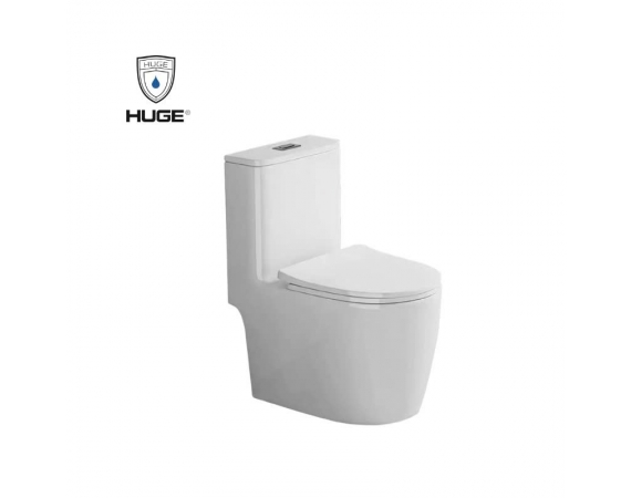 Bồn cầu 1 khối HUGE H-BC246 - Kích thước bé