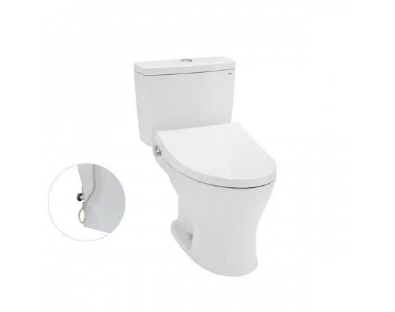 Bồn cầu 1 khối kèm nắp rửa cơ TOTO CS735DE4