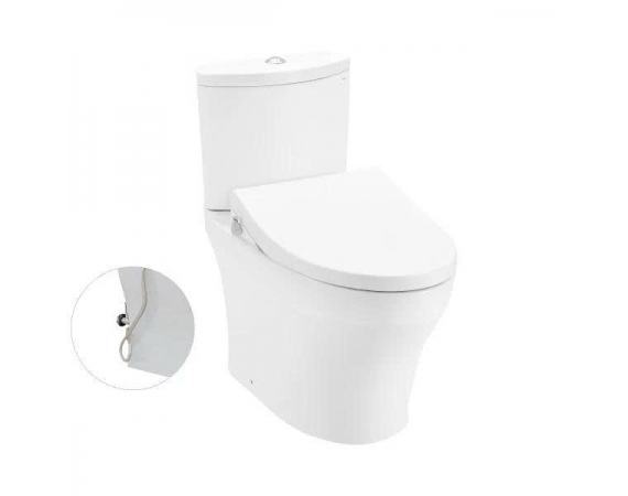 Bồn cầu 1 khối kèm nắp rửa cơ TOTO CS838DE4