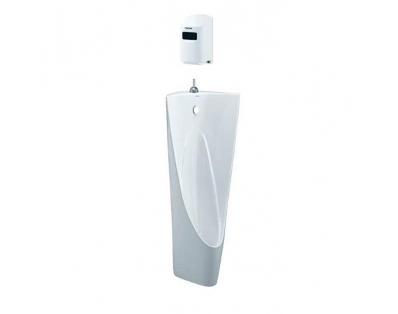 Bồn tiểu nam đặt sàn Caesar U0239 + van xả tiểu nam A657