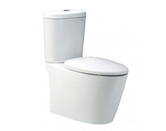 Bồn Cầu CAESAR CD1348 Thùng T1148 Nắp Êm