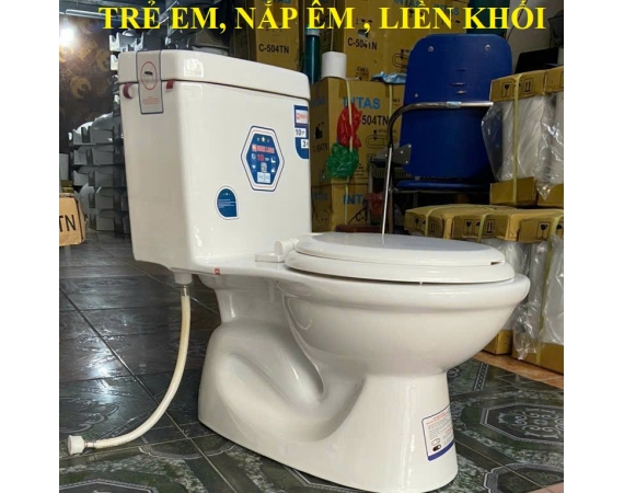Bồn cầu trẻ em liền khối giá rẻ ML01