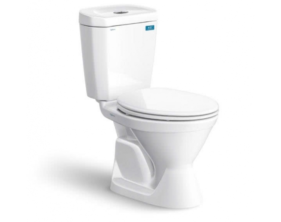 Bồn cầu 2 khối Viglacera VI66E - Nắp rơi êm