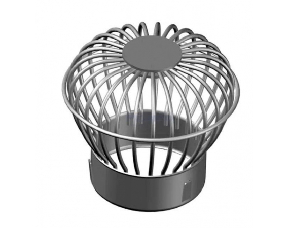 Cầu chắn rác nan sọc có vành inox 304 ống D48