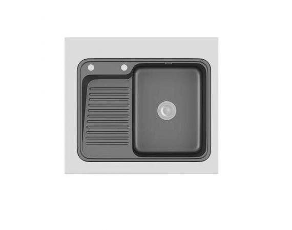 Chậu giặt Inox 304 màu đen HDB7155B