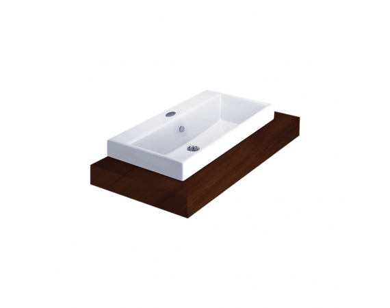 Chậu rửa mặt đặt bàn COTTO Quado 90 C0900