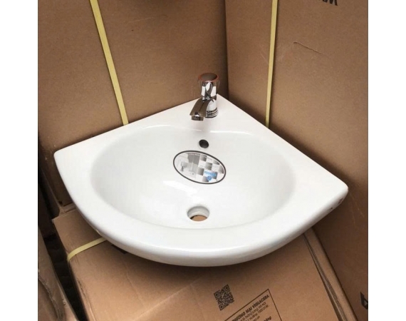Chậu lavabo góc giá rẻ Thái Bình T6G