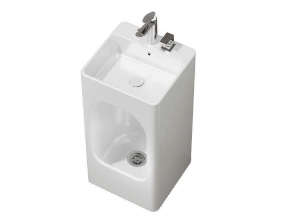 Chậu lvabo chân đứng đa năng HD6659W