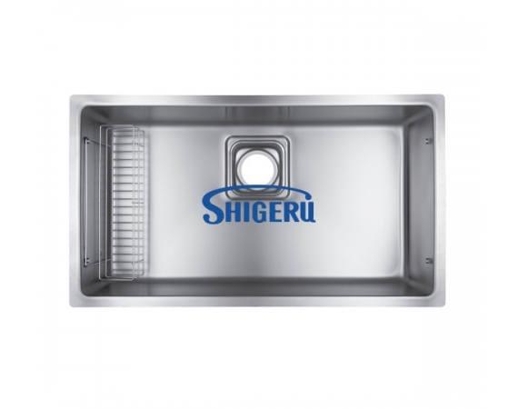 Chậu rửa bát 1 hố đúc SHIGERU JSM-K FS ( L810×W460xH276)