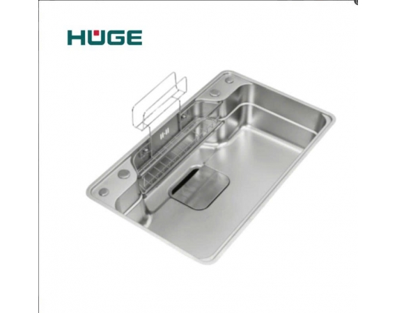 Chậu rửa bát 1 hố HUGE H-JS8048 MAX