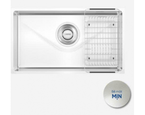 Chậu rửa bát 1 hố Konox Tari 800SM - bề mặt mịn