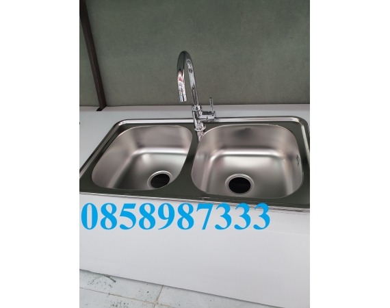 Chậu rửa bát Hàn Quốc CICO ISD-870 (87x48cm)