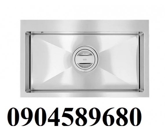Chậu rửa bát 1 hố Hàn Quốc Cico SQ680 (680*480x230mm)