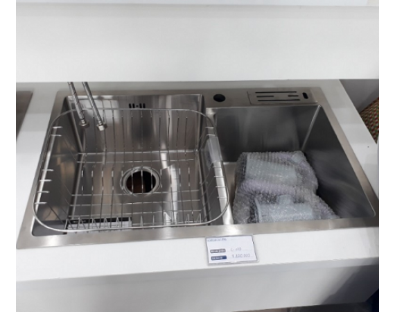 Chậu rửa bát Hàn Quốc Ecofa ESD 770 D (77x48cm)