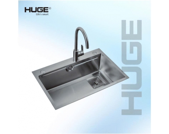 Chậu rửa bát 1 hố HUGE H-KS8050