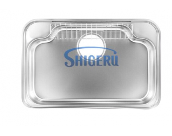 Chậu rửa chén 1 hố Nhật Bản Shigeru IB – K FS (L804×W530xH189 )