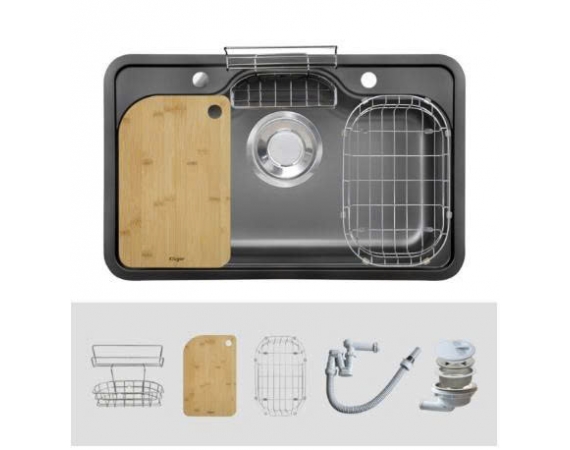 Chậu rửa bát Kluger KT8050FB – S80 Plus