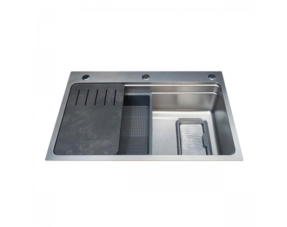 Chậu rửa bát Malloca VOLCANIC MS7750SI