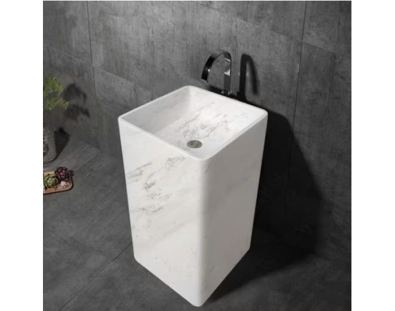 Chậu rửa lavabo nghệ thuật vân đá nhân tạo HD4040VD