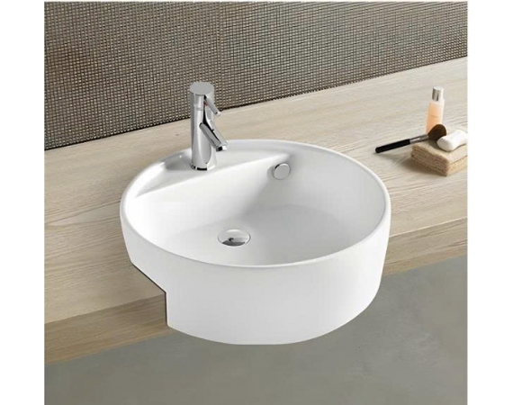 Chậu rửa mặt lavabo bán âm HANJIN HJ-6233