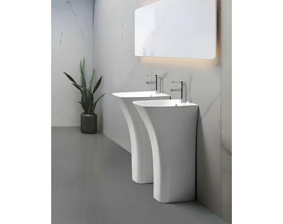 Chậu rửa mặt lavabo chân đứng HANJIN HJ-3150