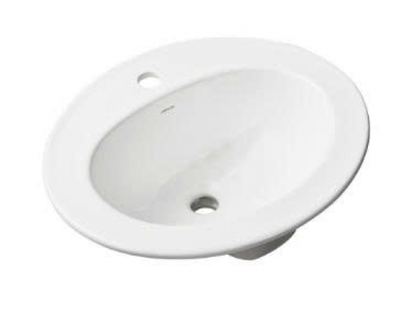 Chậu rửa mặt lavabo dương vành JOMOO 12497-1/11Z-I011