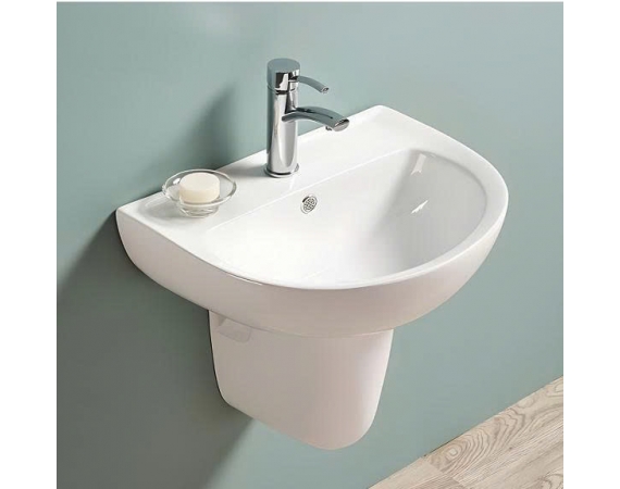 Chậu rửa mặt lavabo treo tường HANJIN HJ-6122