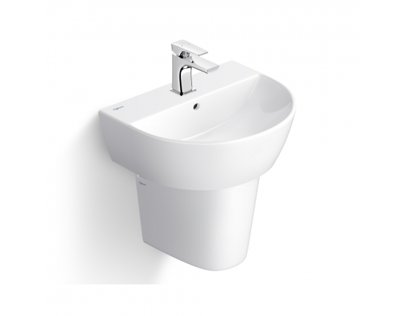 Chậu treo tường chân lửng Viglacera V37