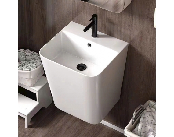 Chậu rửa treo tường liền chân G513