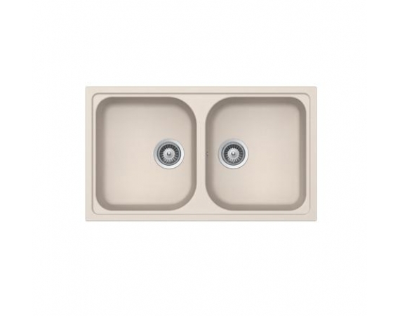 Chậu rửa bát đá đá Häfele HS19-GEN2R90 màu kem 570.35.916