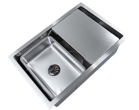 Chậu một hố chống xước SEJONG SJ-7645C ( 760 x 450 x 240 ) mm 