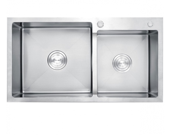 Chậu rửa bát 2 hố inox 304 Kagol KG7843L